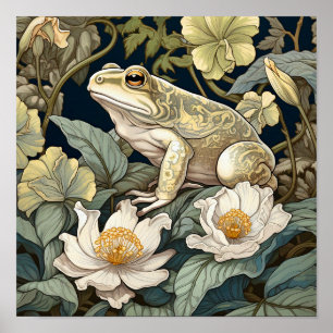 Arbre grenouille Mur Art Faune Poster animal