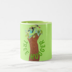 Arbre Hugger Mug à café à deux tons