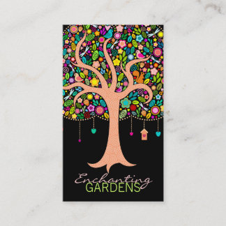 Arbre lunatique - cartes de visite (verticaux)