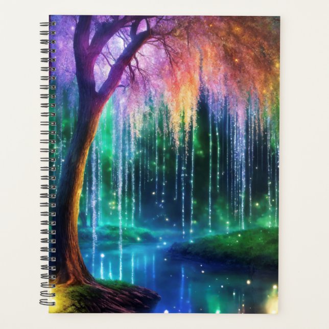 Arbre magique avec lumière pétillante (Devant)