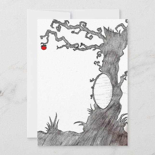 Arbre magique du blanc de neige (Devant)