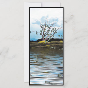 Arbre monétaire en un jour venteux