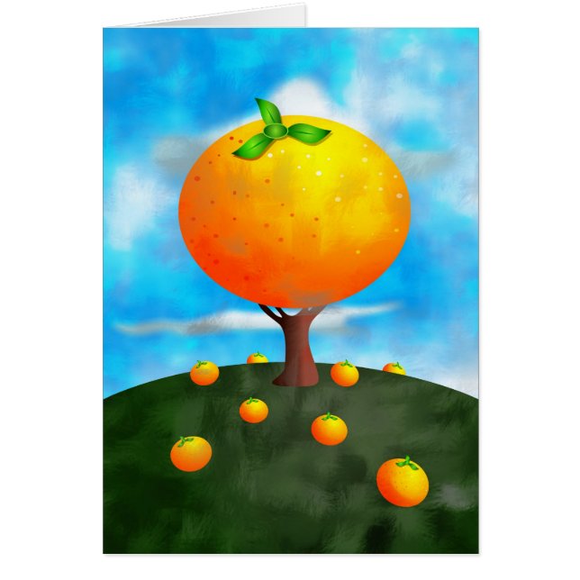Arbre orange (Devant)