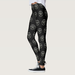 Arbre Pentacle De Leggings De Vie
