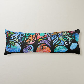 Arbre silhouette coussin