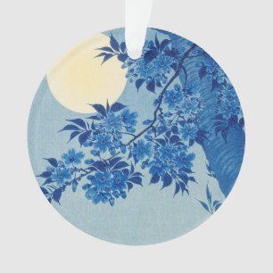 Arbre sous la lune bleue : Nuit de floraison des c