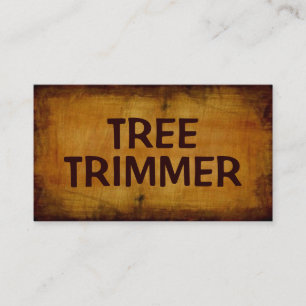 Arbre Trimmer Carte de visite antique