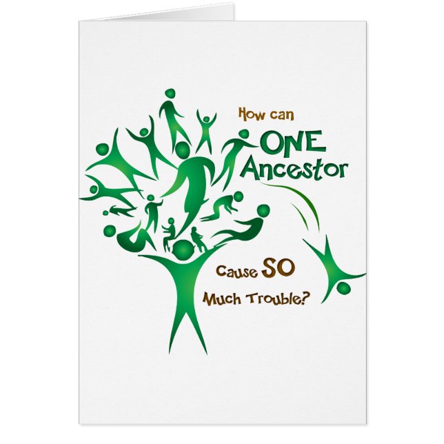 Arbre une ancêtre (Devant)