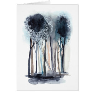 Arbres abstraits tranquilles