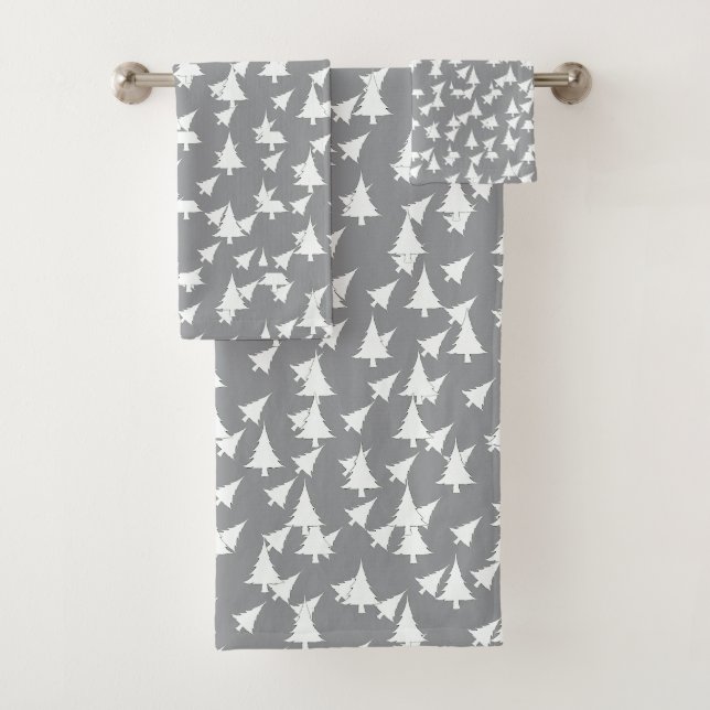 Arbres blancs gris (En situation)