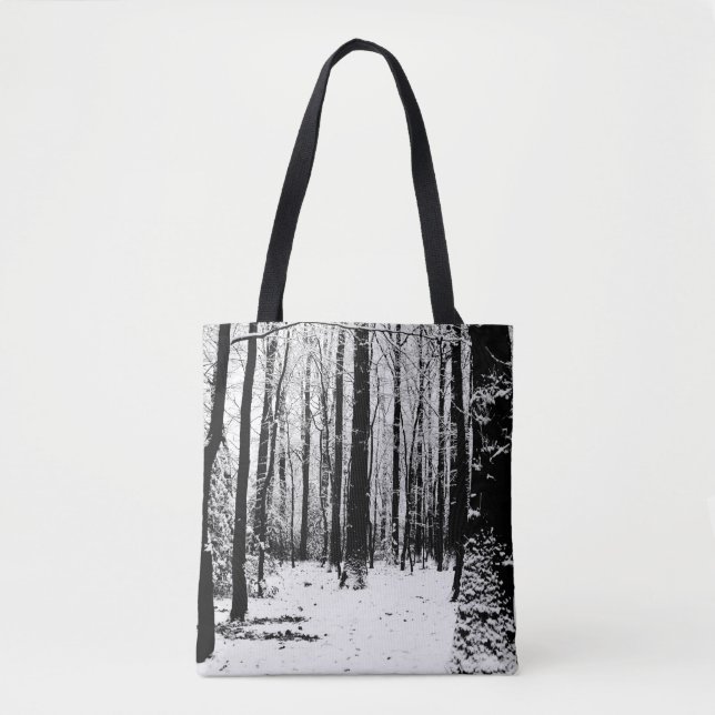 Arbres dans le sac fourre-tout à neige (Devant)
