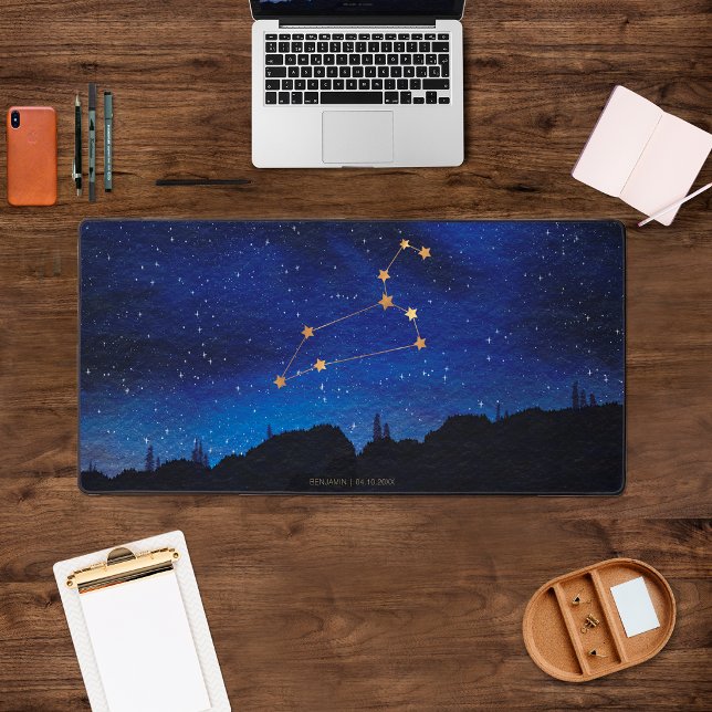 Arbres de la Nuit Étoilée Or Lion Constellation du (Créateur téléchargé)