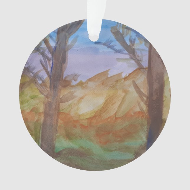 Arbres de Noël acryliques (devant)