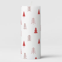 Arbres de Noël festifs 3"x8"