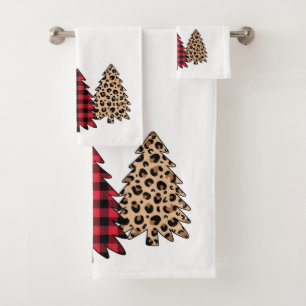 Arbres de Noël Serviette de bain Set