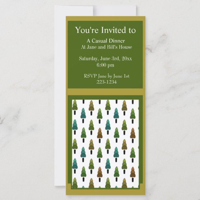 Arbres de vacances (Devant)