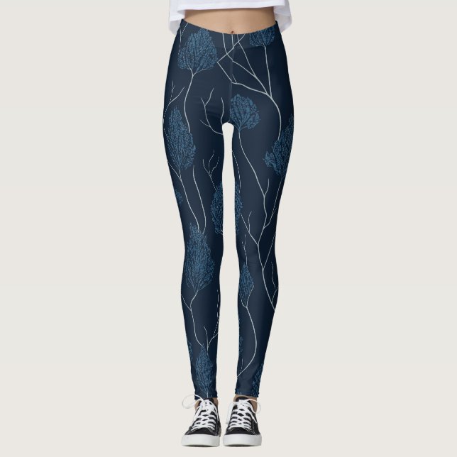 Arbres et branches Leggings (Devant)