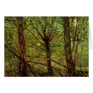 Arbres et sous-bois par Vincent van Gogh