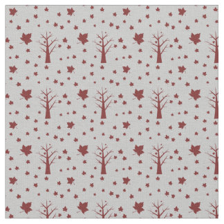 Arbres et tissu Motif Feuille