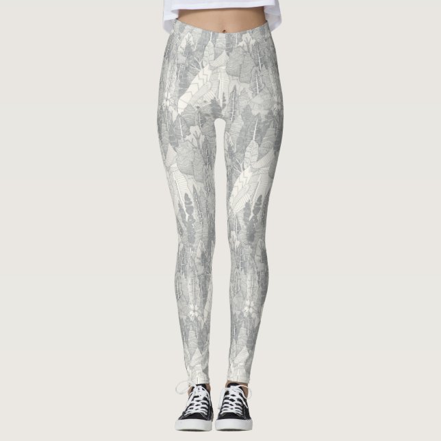 arbres leggings argentés NC (Devant)