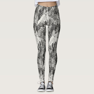 arbres NC leggings noirs