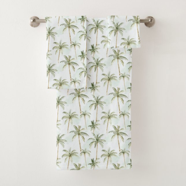 Arbres Palmiers Tropicaux Anniversaire (En situation)