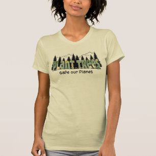 Arbres plantes - Sauvez notre planète, T-shirt nat