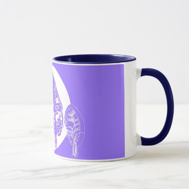 Arbres pourpres et mugs lunes (Droite)