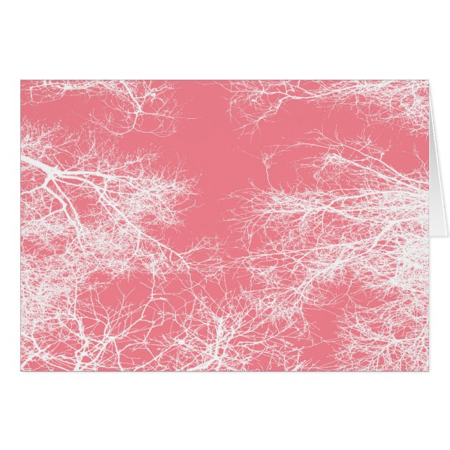 Arbres roses et blancs (Devant horizontal)