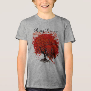 Arbres Rouges T-Shirts de Mariage, Cadeaux, Autoco
