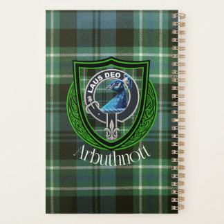 Arbuthnott Scottish Clan Tartan et Crest