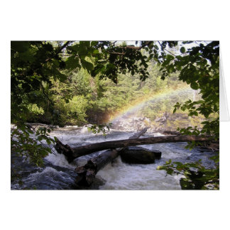 Arc arc-en-ciel encadré