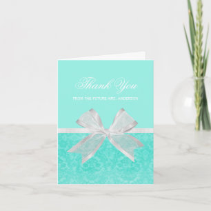 Arc blanc de damassé chic d'Aqua de Merci de Fête