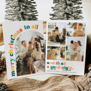 Arc coloré photo Joyeux Noël Carte