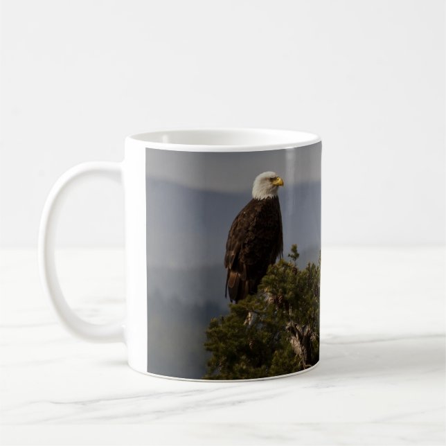 Arc d'aigle à tête blanche - Mug (Gauche)