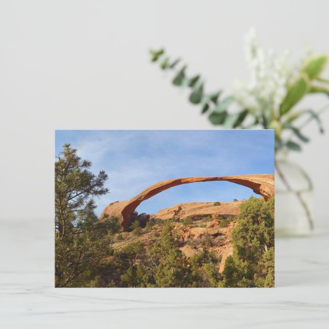 Arc de paysage au parc national des Arches (Debout devant)