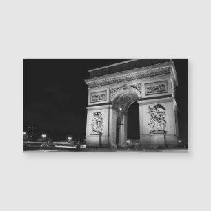Arc de Triomphe la nuit à Paris