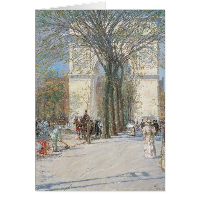 Arc de Washington, Printemps de Frederick Childe H (Devant)