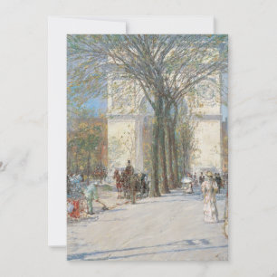 Arc de Washington, Printemps par Frederick Childe