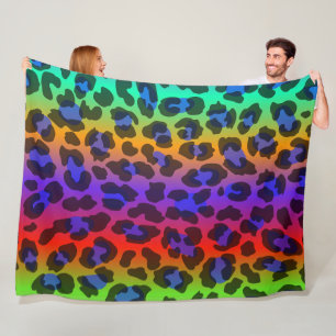 Arc en arc-en-ciel 60x80 Couverture en polaire