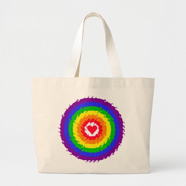 Arc en arc-en-ciel Sac de roue (Devant)