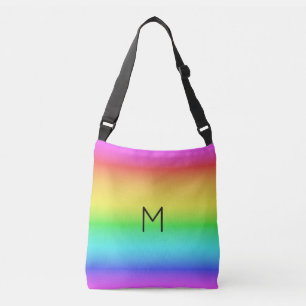 Arc en arc-en-ciel - Sacs monogrammes personnalisé