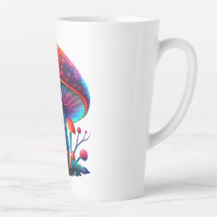 Arc en ciel Amanita Muscaria Latte Mug