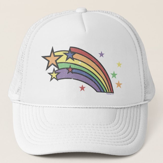 Arc-en-ciel avec des casquettes d'étoiles (Devant)