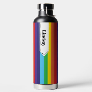 Arc-en-ciel Bouteille d'eau personnalisée