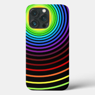 Arc-en-ciel Cercles coque iphone - Choisir les cou