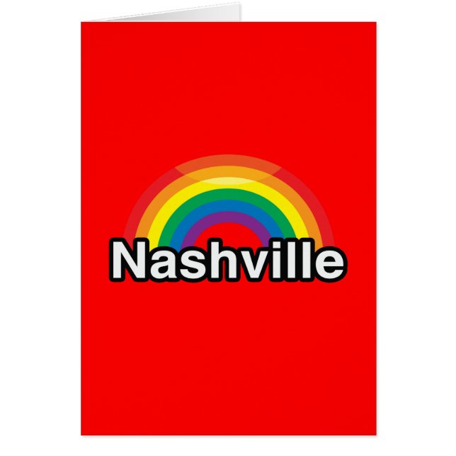 ARC-EN-CIEL DE FIERTÉ DE NASHVILLE LGBT (Devant)