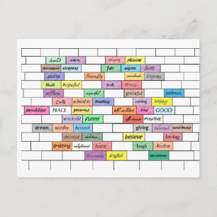 Arc en ciel de la carte postale Graffiti Inspirati