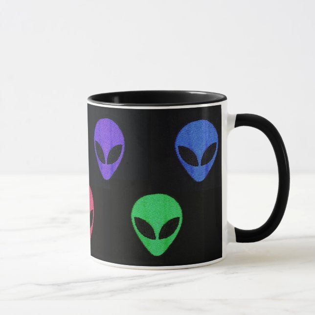 Arc-en-ciel de la Mug Alien *Personnaliser* (Droite)
