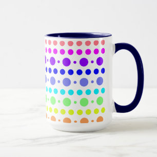 Arc en ciel de la tasse de points - choisissez vot